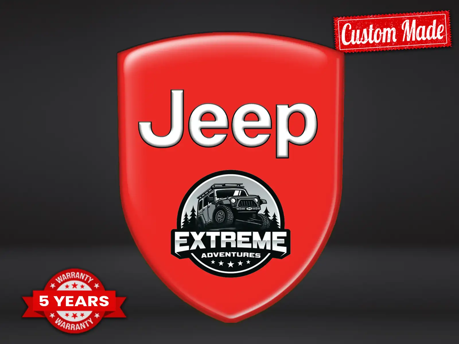 Jeep Bumper Stickers Custom Durable Limited High Quality